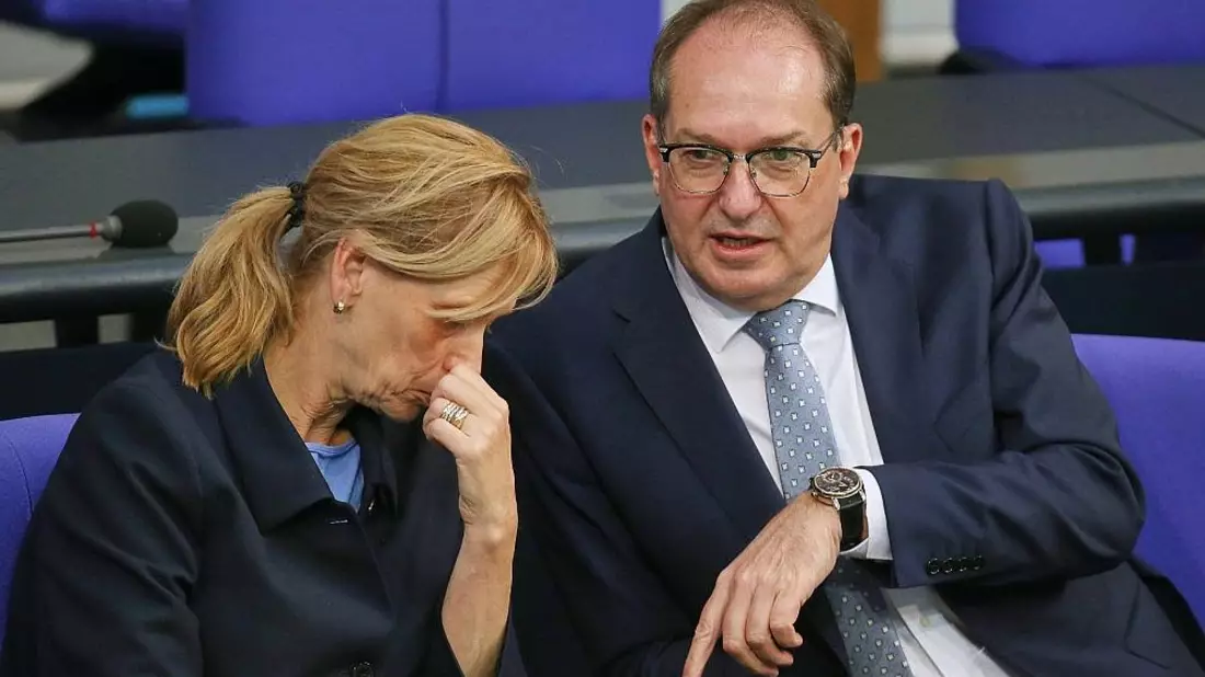 Karin Prien und Alexander Dobrindt (Archiv) - Bild: via dts Nachrichtenagentur