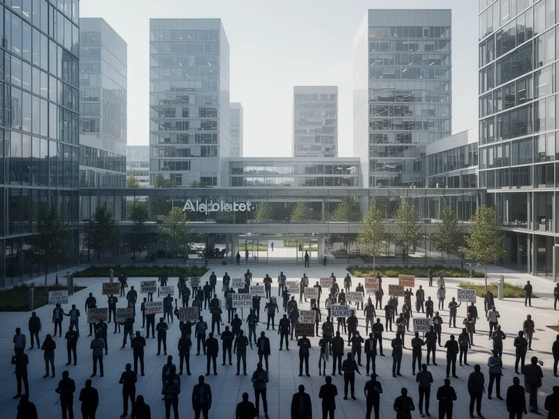 Alphabet: 175 Mitarbeiter protestieren gegen Pentagon-Deal - Foto: über boerse-global.de
