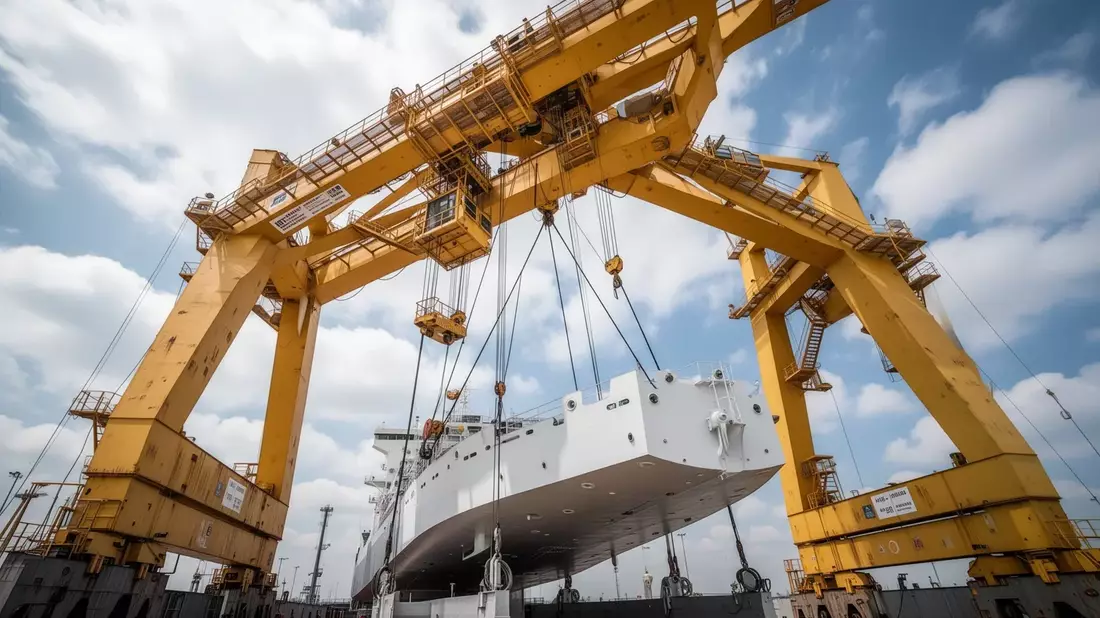 Konecranes: 50-Tonnen-Kran für Meyer Turku - Bild: über boerse-global.de