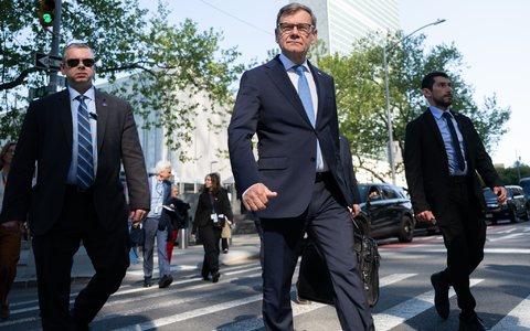 Außenminister Johann Wadephul (CDU) besucht die Vereinten Nationen in New York. Es ist auch eine Werbetour für die deutsche Kandidatur für einen nichtständigen Sitz im UN-Sicherheitsrat. - Foto: Sebastian Christoph Gollnow/dpa