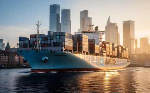OMX Copenhagen: Maersk treibt Index auf 2.422 - Foto: über boerse-global.de