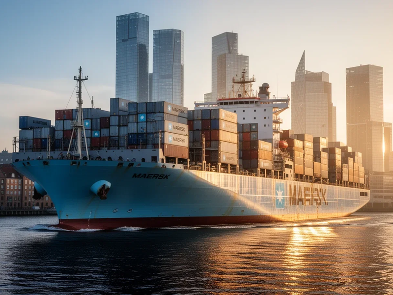 OMX Copenhagen: Maersk treibt Index auf 2.422 - Foto: über boerse-global.de