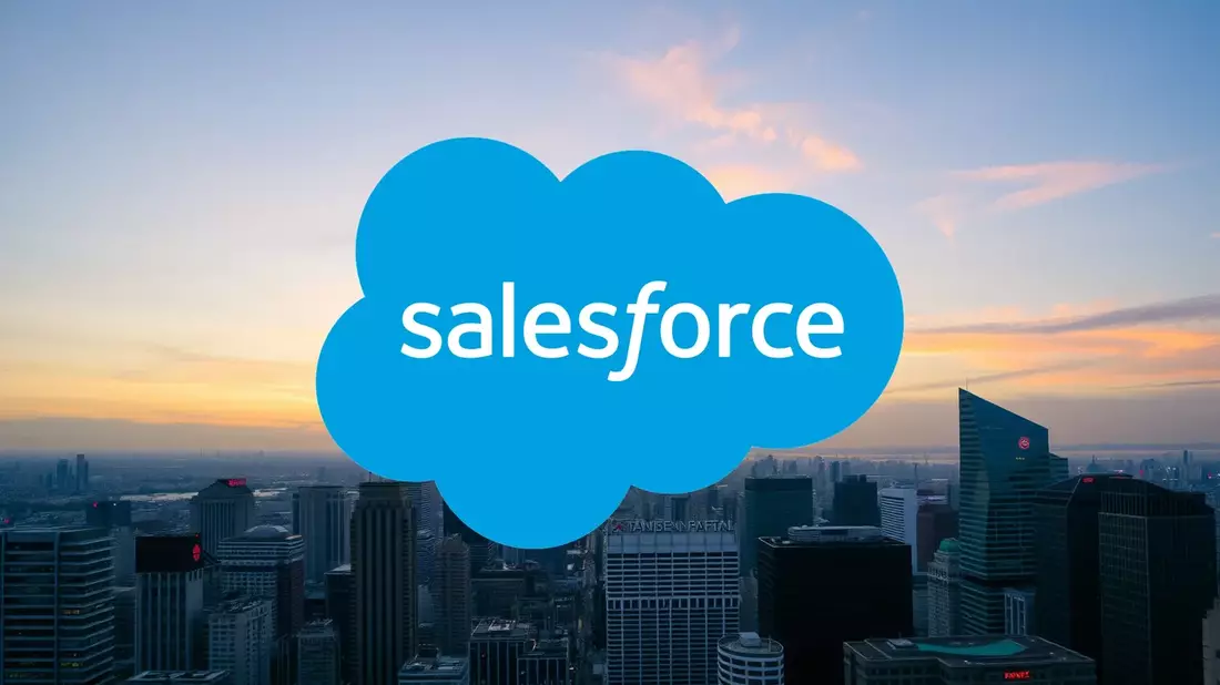 Salesforce recluta a 1.000 jóvenes para su apuesta por la IA mientras el mercado castiga el valor con un 28% de caída Illustration mit AI erstellt übermittelt durch boerse-global.de