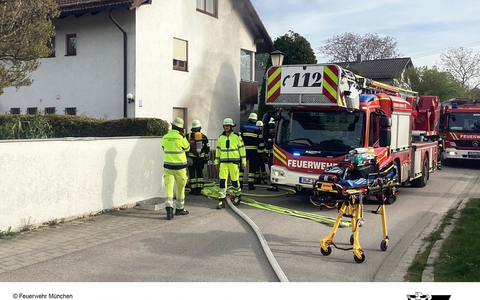 FW-M: Kellerbrand in Wohnanwesen (Obermenzing) - Foto: presseportal.de