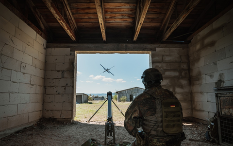 Unbemannte Systeme der Bundeswehr: / Test mit KI-gestütztem Drohnenverbund erneut erfolgreich - Foto: presseportal.de