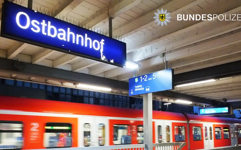 Bundespolizeidirektion München: Angriff auf Einsatzkräfte nach Schlägerei am Ostbahnhof - Foto: presseportal.de