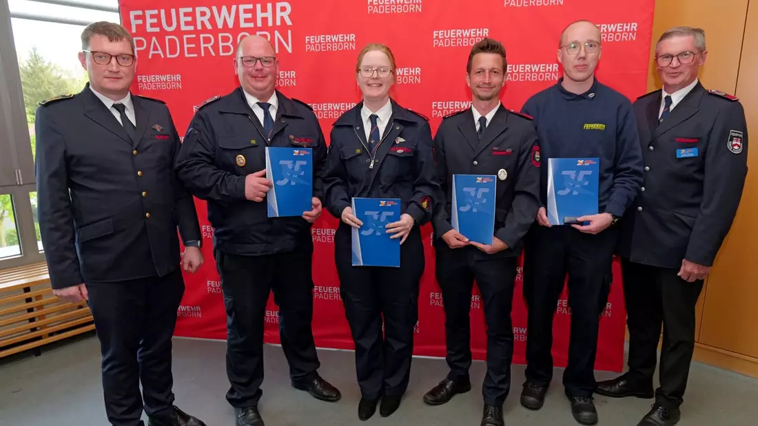 FW-PB: Ereignisreiches Jahr für die Jugendfeuerwehren im Kreis Paderborn - Bild: presseportal.de
