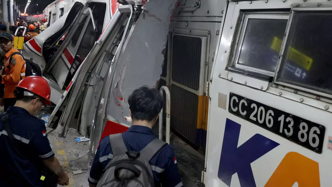 Das Unglück ereignete sich in der Nähe von Jakarta. - Bild: B. Nugraha/XinHua/dpa