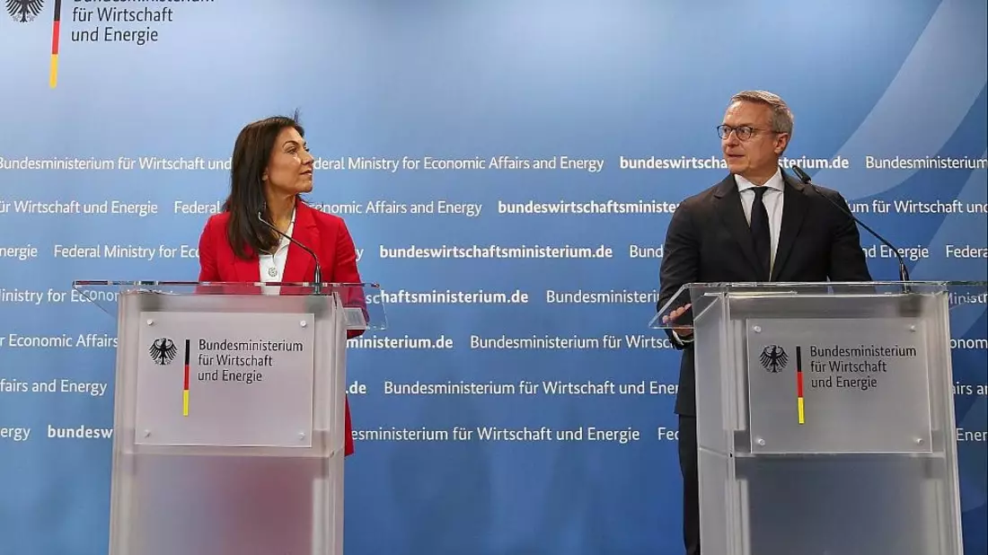 Katherina Reiche und Karsten Wildberger am 28.04.2026 - Bild: via dts Nachrichtenagentur