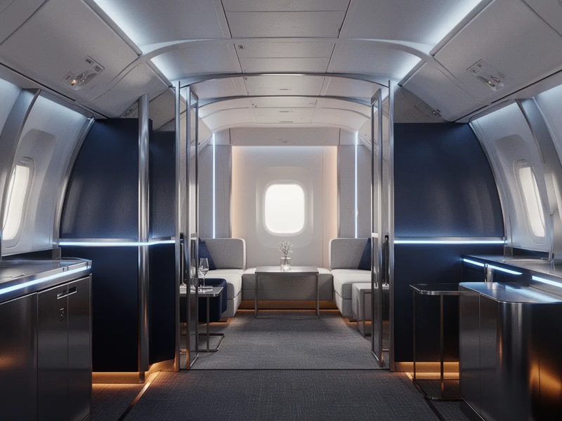 Lufthansa Technik stellt modulares Kabinenkonzept „The BOW“ vor - Foto: über boerse-global.de