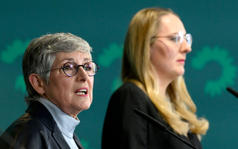 Die Krankenkassenbeiträge könnten sinken, rechnen die Fraktionsvorsitzenden der Grünen, Britta Haßelmann und Katharina Dröge, vor.  - Foto: Hendrik Schmidt/dpa