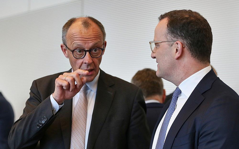 Friedrich Merz und Jens Spahn (Archiv) - Foto: via dts Nachrichtenagentur