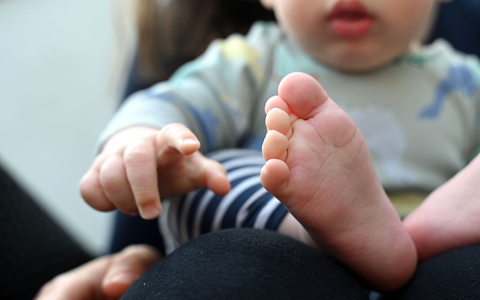 Rund 654.300 Babys wurden vergangenes Jahr in Deutschland geboren (Symbolbild). - Foto: Elisa Schu/dpa
