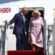 König Charles III. und Königin Camilla treffen in den USA ein.  - Foto: Henry Nicholls/PA Wire/dpa