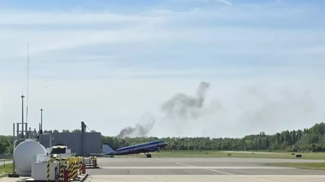 FW Speyer: Flugzeugabsturz in Speyer Eine Person tödlich verunglückt - Bild: presseportal.de