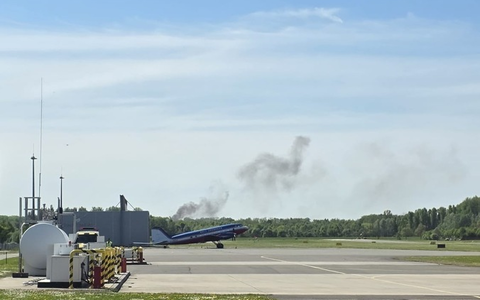 FW Speyer: Flugzeugabsturz in Speyer Eine Person tödlich verunglückt - Foto: presseportal.de