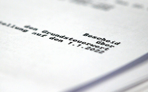 Grundsteuerbescheid (Archiv) - Foto: via dts Nachrichtenagentur