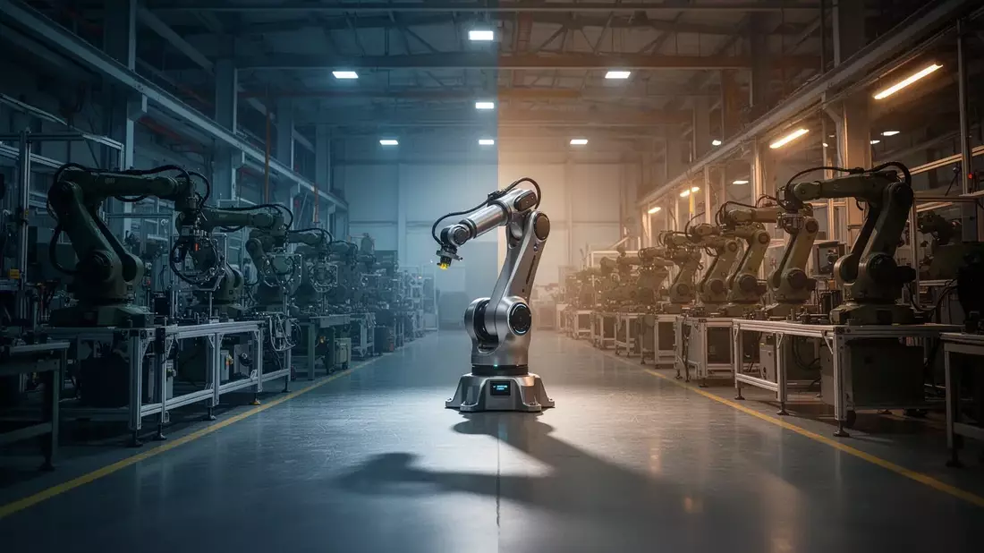 Deutsche Robotik im Wandel: Industrie schrumpft, Rüstung boomt - Bild: über boerse-global.de