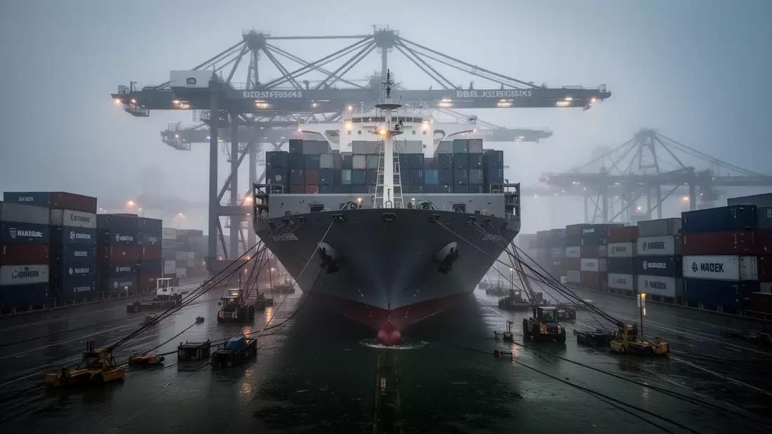 Deutscher Seehandel unter Druck: Zölle, Sanktionen und Sicherheitsrisiken belasten die Logistik - Bild: über boerse-global.de