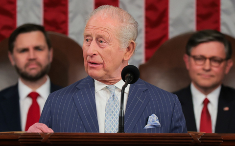 Charles ist erst der zweite Monarch nach seiner Mutter Queen Elizabeth II., der zum US-Kongress sprach. - Foto: Kylie Cooper/Pool Reuters/AP/dpa
