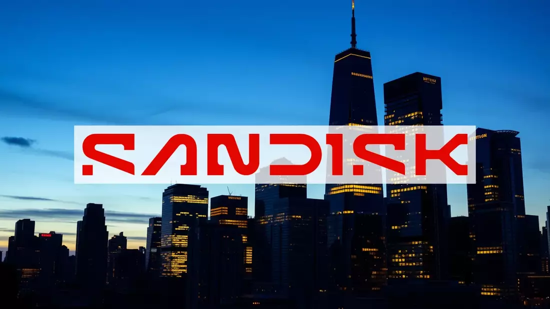 SanDisk: La Demanda de IA Desata una Carrera de Pronósticos entre los Analistas Illustration mit AI erstellt übermittelt durch boerse-global.de