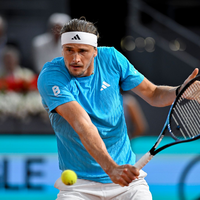 Alexander Zverev erreicht in Madrid das Viertelfinale. - Foto: Oscar Manuel Sanchez/ZUMA Press Wire/dpa