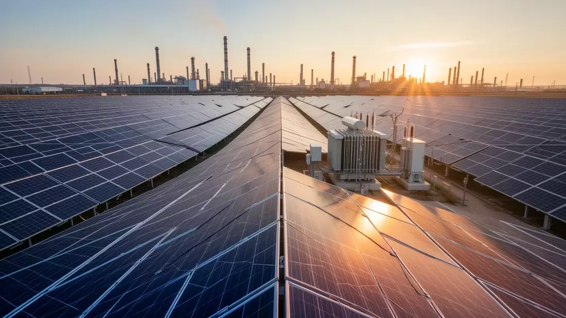 Talanx Aktie: 25-MWp-Solarprojekt mit Heidelberg Materials - Bild: über boerse-global.de
