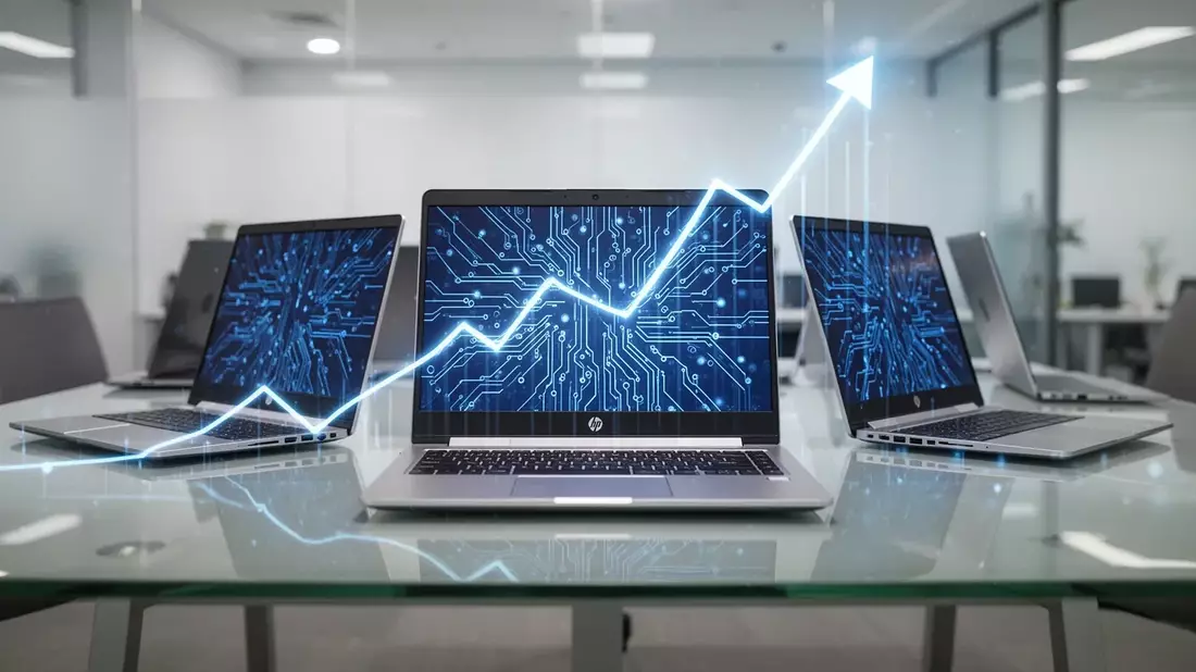 HP: AI-PC-Anteil auf 35% gestiegen - Bild: über boerse-global.de