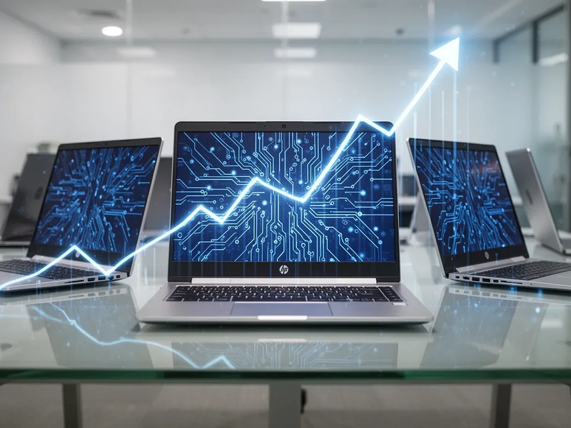 HP: AI-PC-Anteil auf 35% gestiegen - Foto: über boerse-global.de