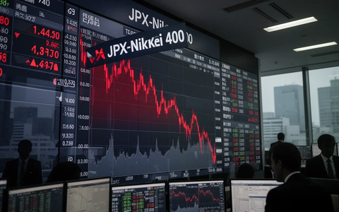 JPX-Nikkei 400: SoftBank fällt 10 Prozent - Foto: über boerse-global.de