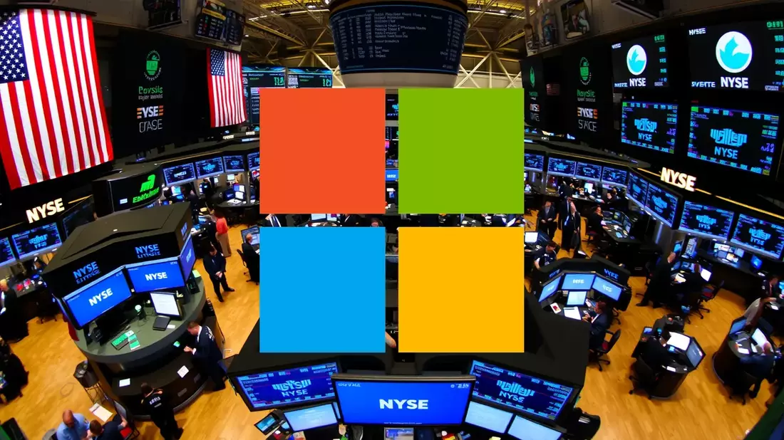 Microsoft Tightens Its Belt and Rewrites Its AI Playbook Ahead of Earnings Illustration mit AI erstellt übermittelt durch boerse-global.de