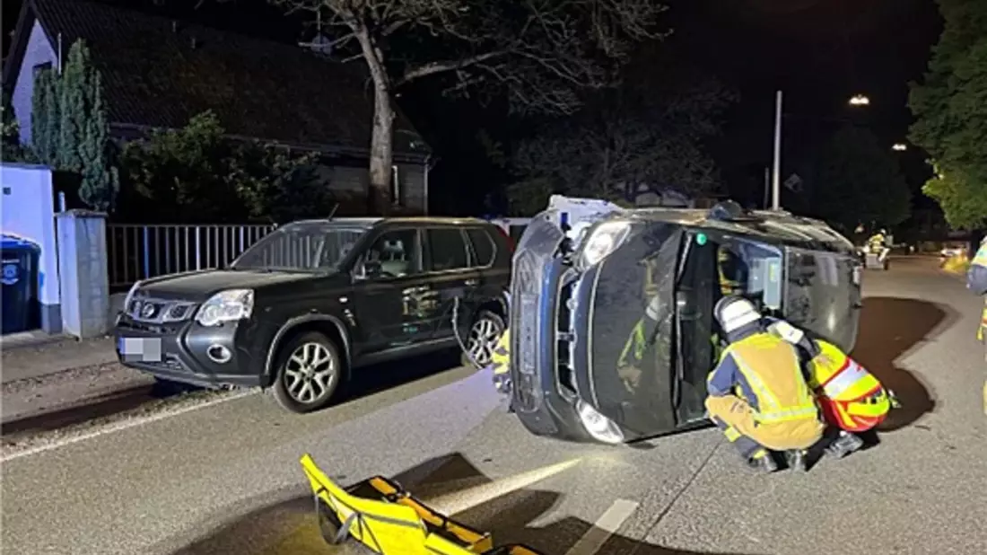 POL-ME: Betrunken und ohne Führerschein: Autofahrer verliert Kontrolle und verunfallt - 2604106 - Bild: presseportal.de