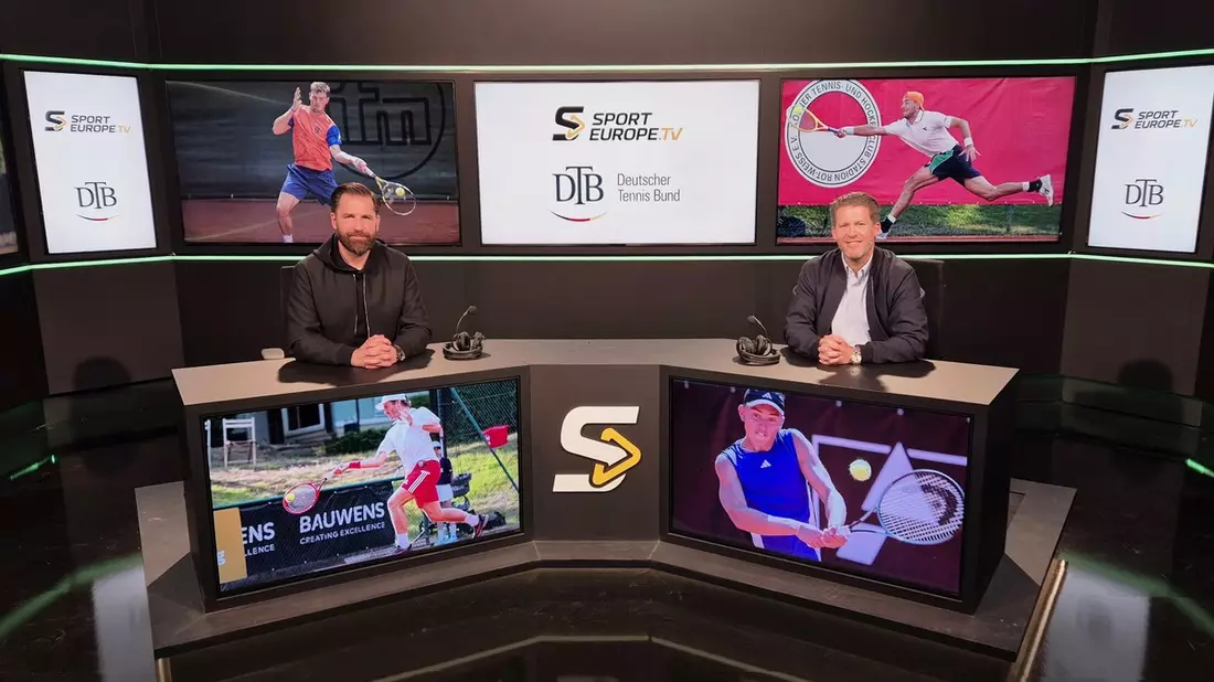 Deutscher Tennis Bund und Sporteurope.TV schließen langfristige Partnerschaft - Tennis-Bundesliga, innovative Konferenz und nationale Top-Events live - Bild: presseportal.de