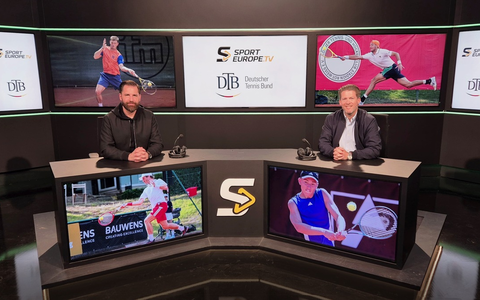 Deutscher Tennis Bund und Sporteurope.TV schließen langfristige Partnerschaft - Tennis-Bundesliga, innovative Konferenz und nationale Top-Events live - Foto: presseportal.de