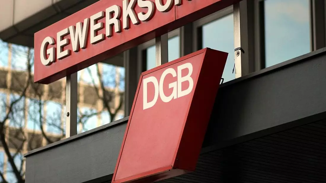 DGB-Logo (Archiv) - Bild: via dts Nachrichtenagentur