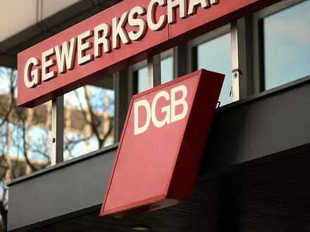 DGB-Logo (Archiv) - Foto: via dts Nachrichtenagentur