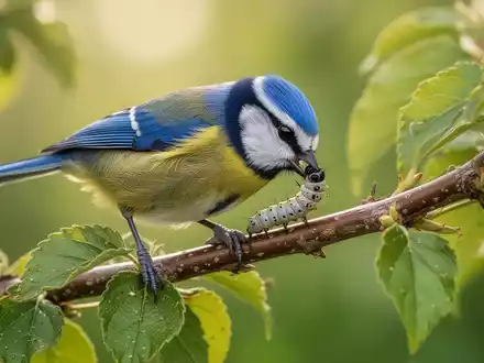 Blaumeise: Der unterschätzte Schädlingsbekämpfer im Garten - Foto: über boerse-global.de