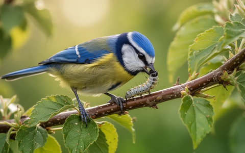 Blaumeise: Der unterschätzte Schädlingsbekämpfer im Garten - Foto: über boerse-global.de