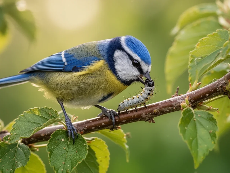 Blaumeise: Der unterschätzte Schädlingsbekämpfer im Garten - Foto: über boerse-global.de