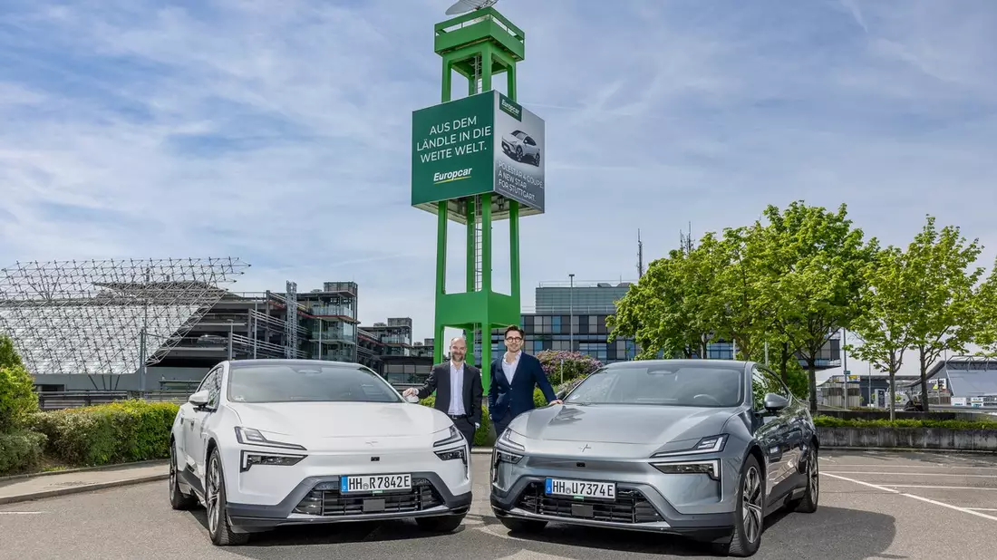 Vom Ländle in die Welt: Europcar setzt Wetterradarturm am Flughafen Stuttgart in Szene - Bild: presseportal.de