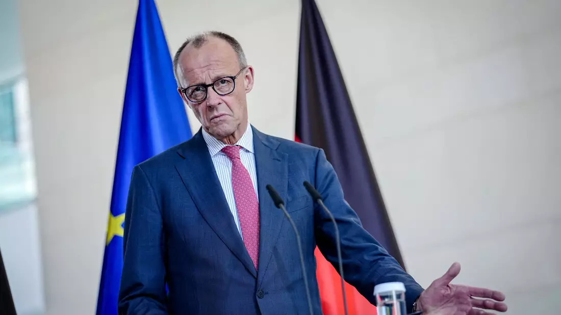 Merz wünscht sich ein gelingen der Koalition, garantieren will er es aber nicht. - Bild: Kay Nietfeld/dpa