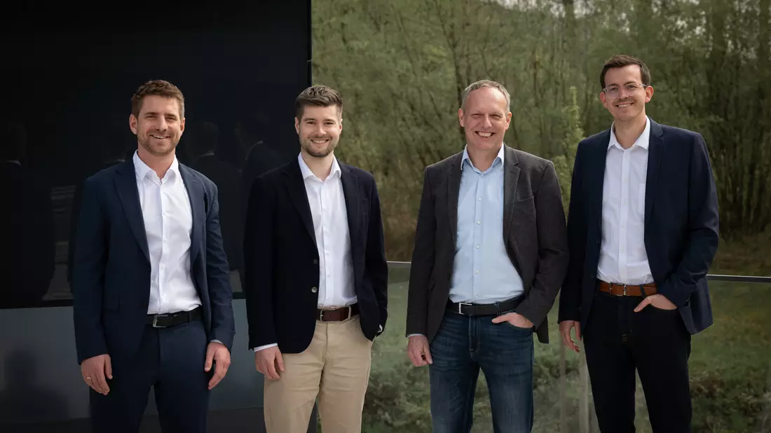 Management-Team von sproof - Bild: Carina Brunnelli über pressetext.de