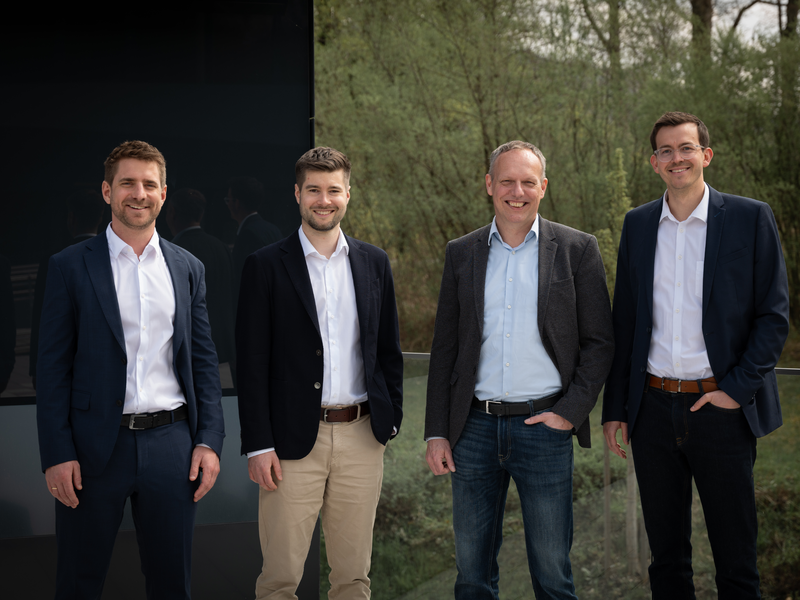 Management-Team von sproof - Foto: Carina Brunnelli über pressetext.de