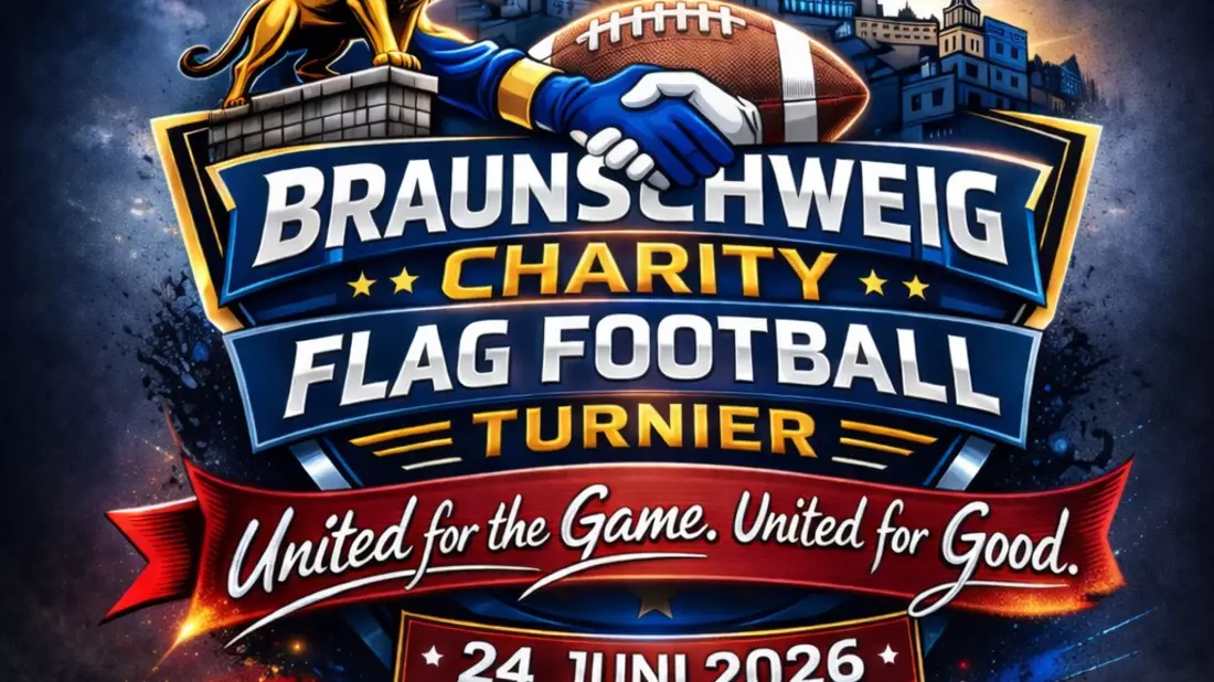 POL-BS: Charity-Turnier im Flagfootball - Braunschweig Lions und Polizei spielen für den guten Zweck - Bild: presseportal.de