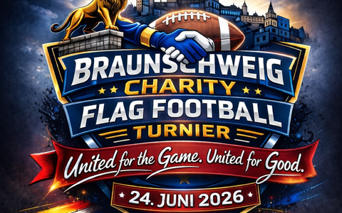 POL-BS: Charity-Turnier im Flagfootball - Braunschweig Lions und Polizei spielen für den guten Zweck - Foto: presseportal.de