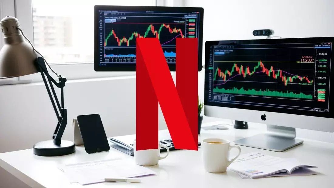 Netflix’s $25 Billion Buyback Signals Confidence, but a Q2 Slowdown Keeps Investors Wary Illustration mit AI erstellt übermittelt durch boerse-global.de