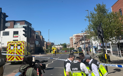 Bei einem Messerangriff wurden zwei Menschen verletzt. - Foto: Blaise Coran/PA Wire/dpa