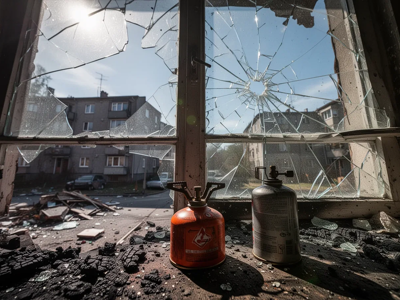 Gas-Kartusche explodiert in Nürnberger Wohnung: Serie von Gefahrgut-Unfällen erschüttert Deutschland - Foto: über boerse-global.de
