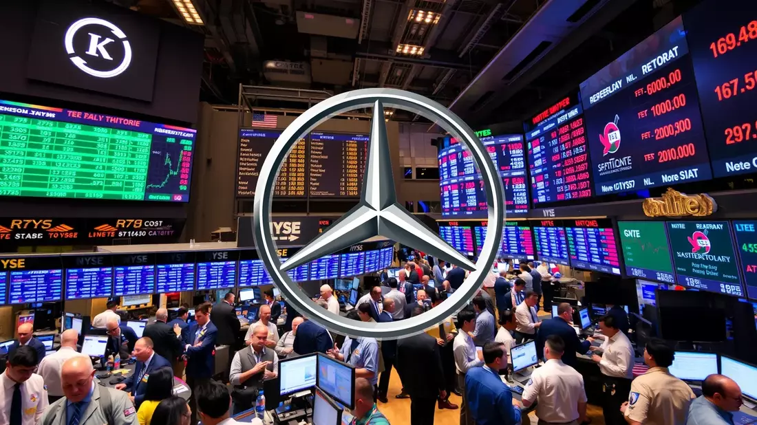 Mercedes-Benz Defies Triple Headwinds as Q1 Beats Dismal Forecasts Illustration mit AI erstellt übermittelt durch boerse-global.de