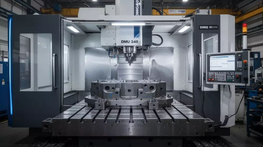 DMG Mori: DMU 340 für 30-Tonnen-Werkstücke - Bild: über boerse-global.de